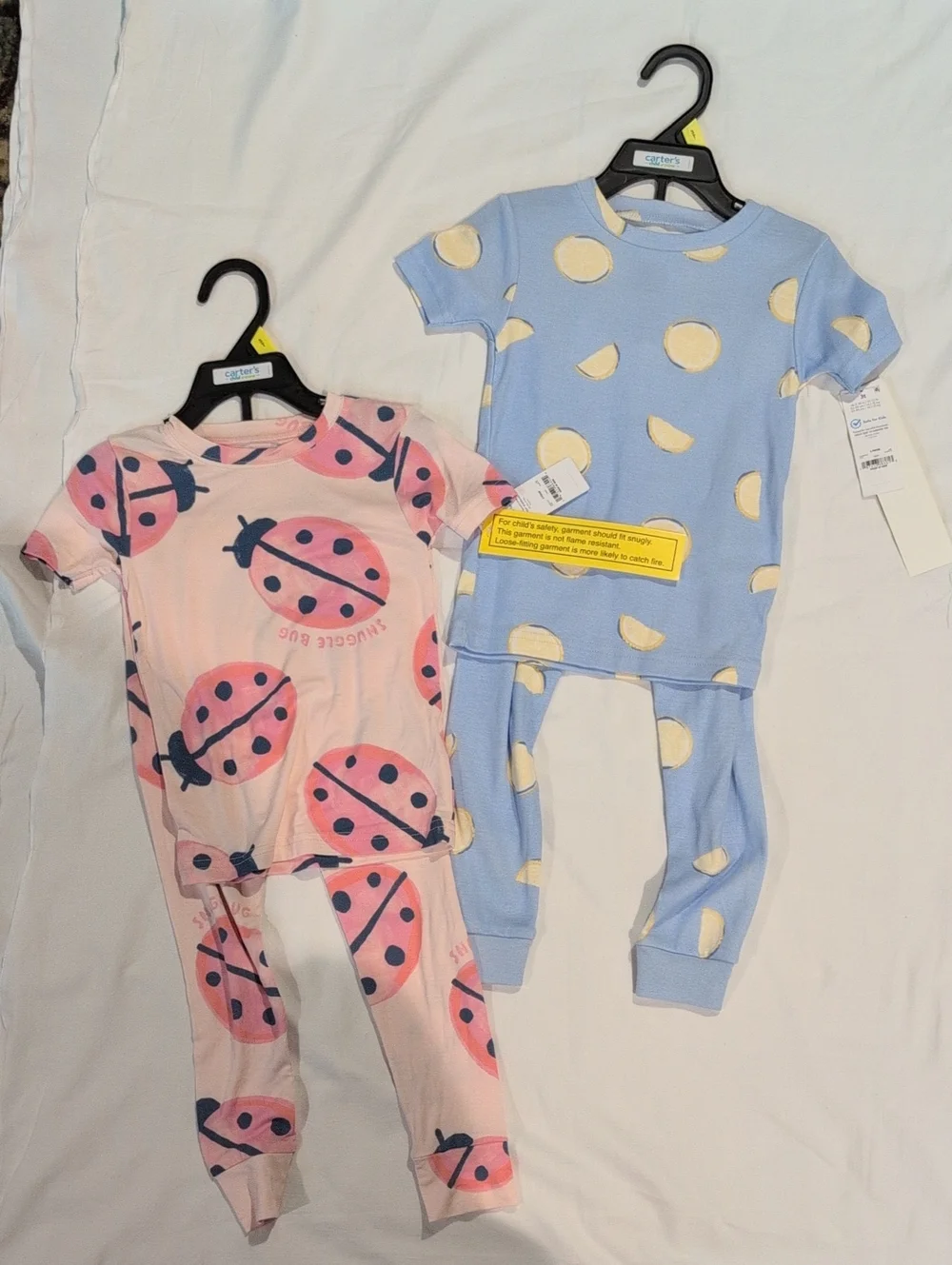 2 Sets Of Carters NWT Girls PJ's Size 3T